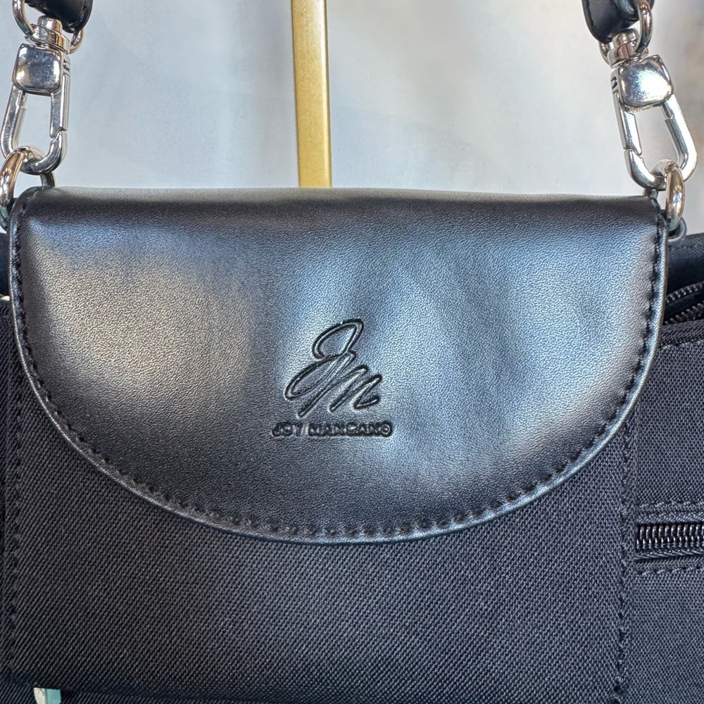 Joy Mangano Classic Black  Bag - Picture 8 of 11